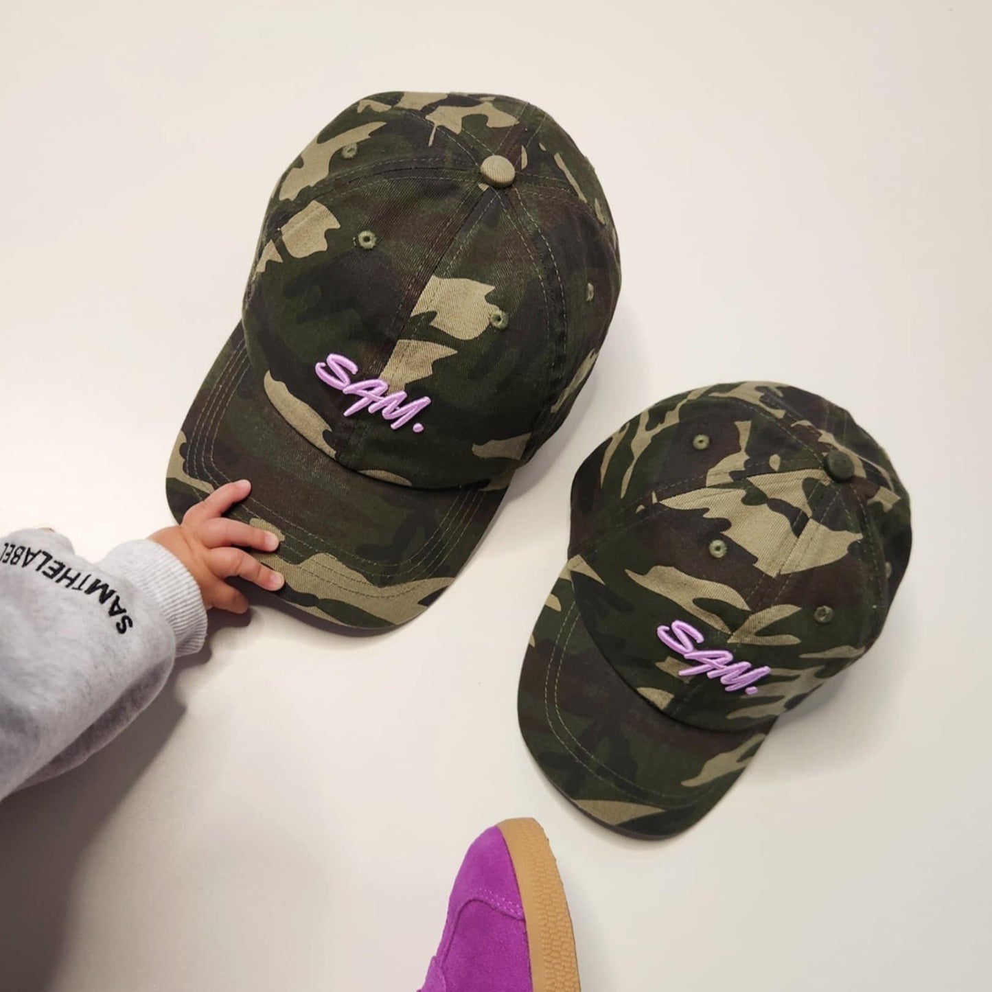 Mini & Me - Camo Cap