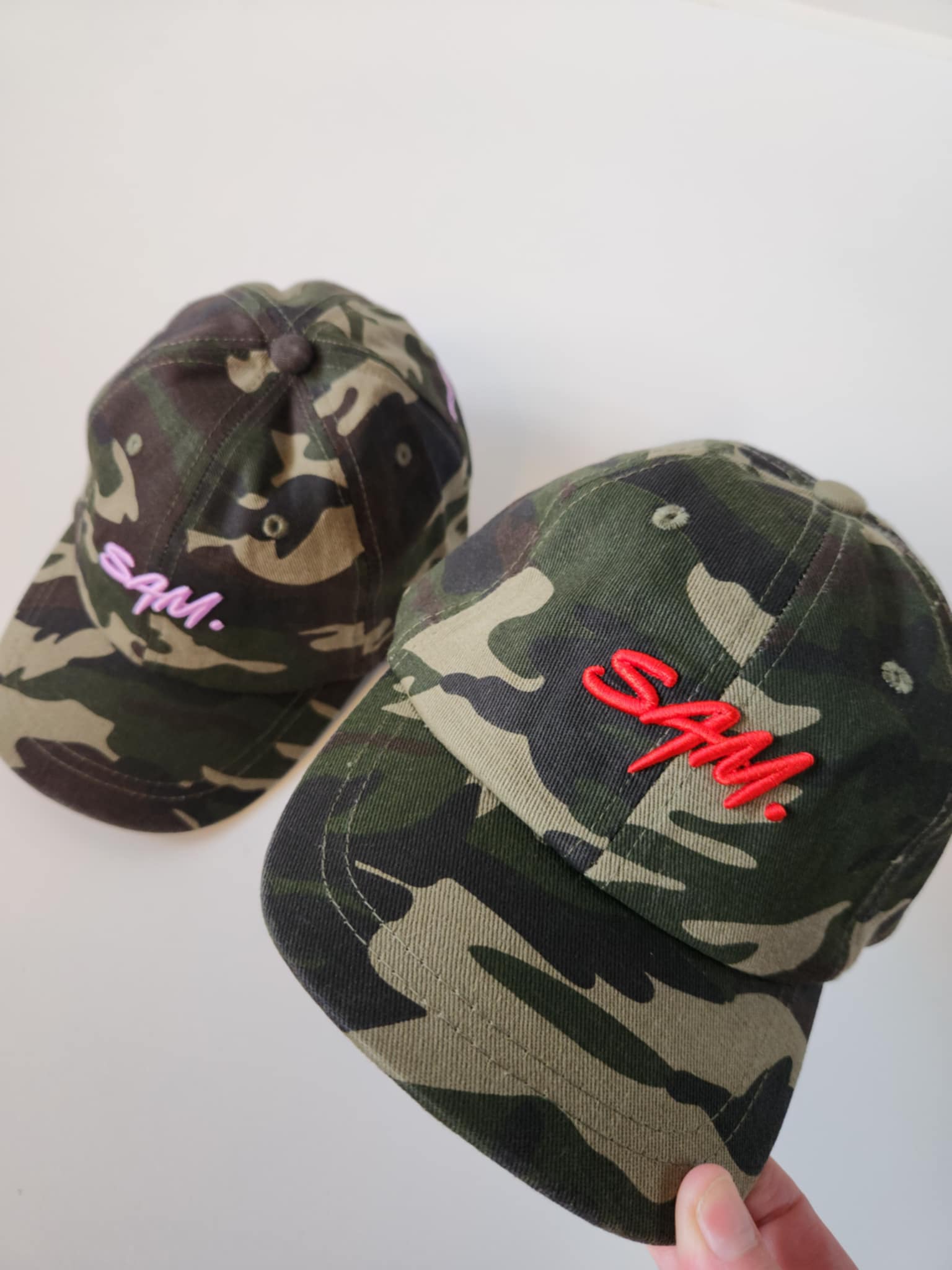 Mini & Me - Camo Cap