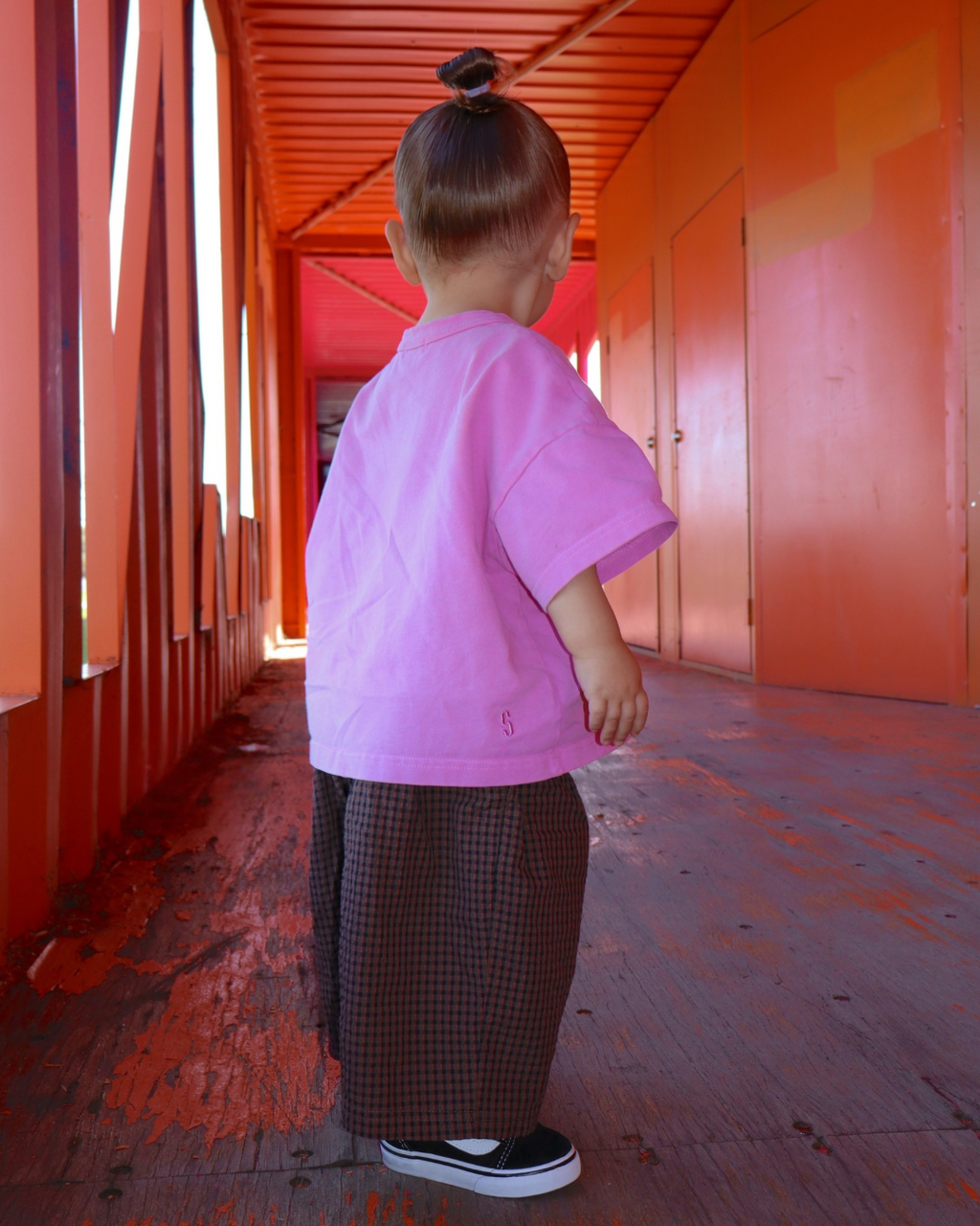 Pre Order - The Choccy Plaid Pant