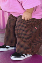 Pre Order - The Choccy Plaid Pant