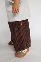 The Choccy Plaid Pant - PRE ORDER