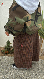 Pre Order - Camo 1/4 zip pullover