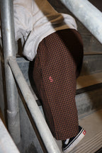 The Choccy Plaid Pant - PRE ORDER