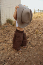 The Choccy Plaid Pant - PRE ORDER