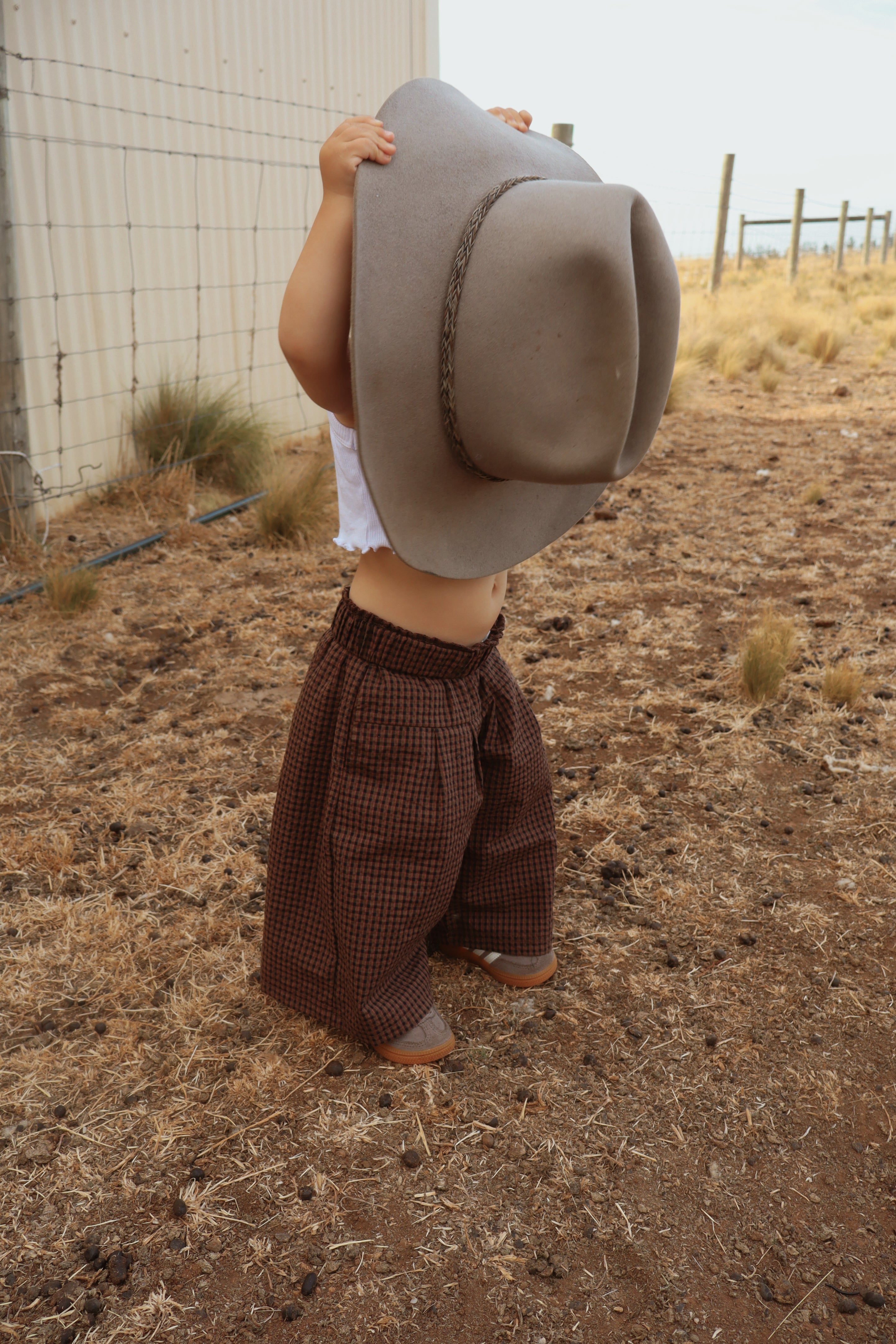 The Choccy Plaid Pant - PRE ORDER