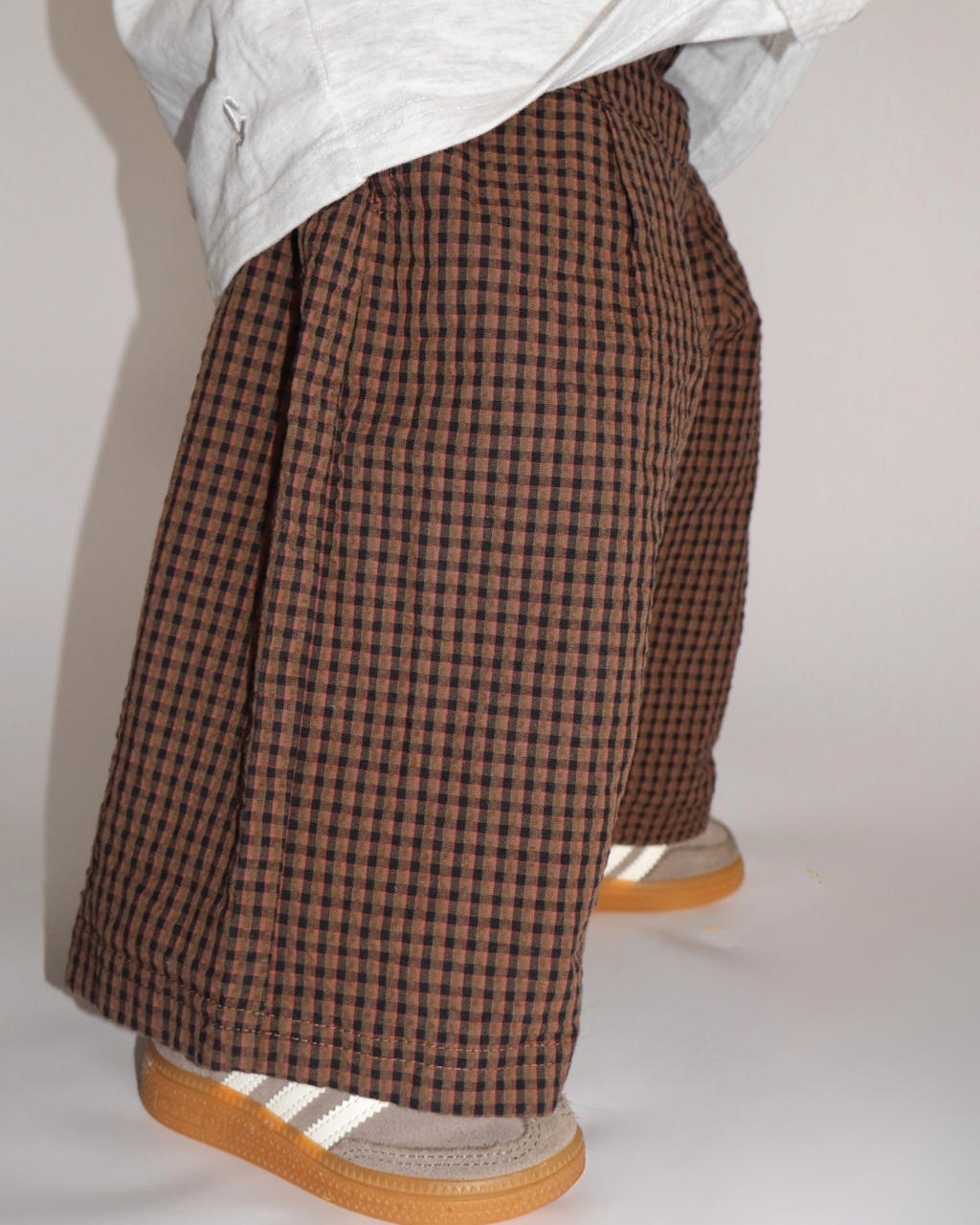 The Choccy Plaid Pant - PRE ORDER