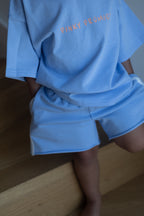 Relaxed Racer Shorts - Blue