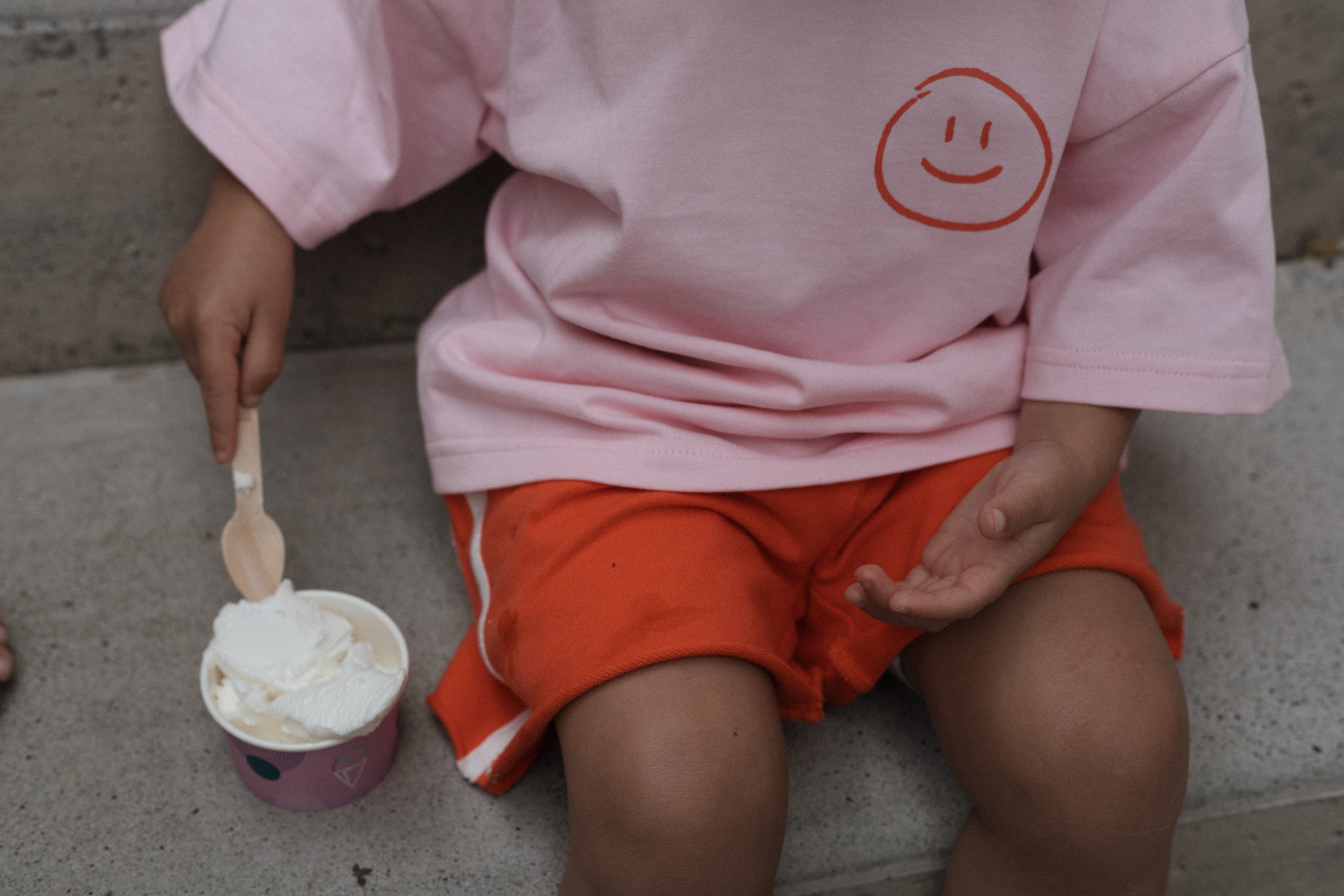 Relaxed Racer Shorts - Red