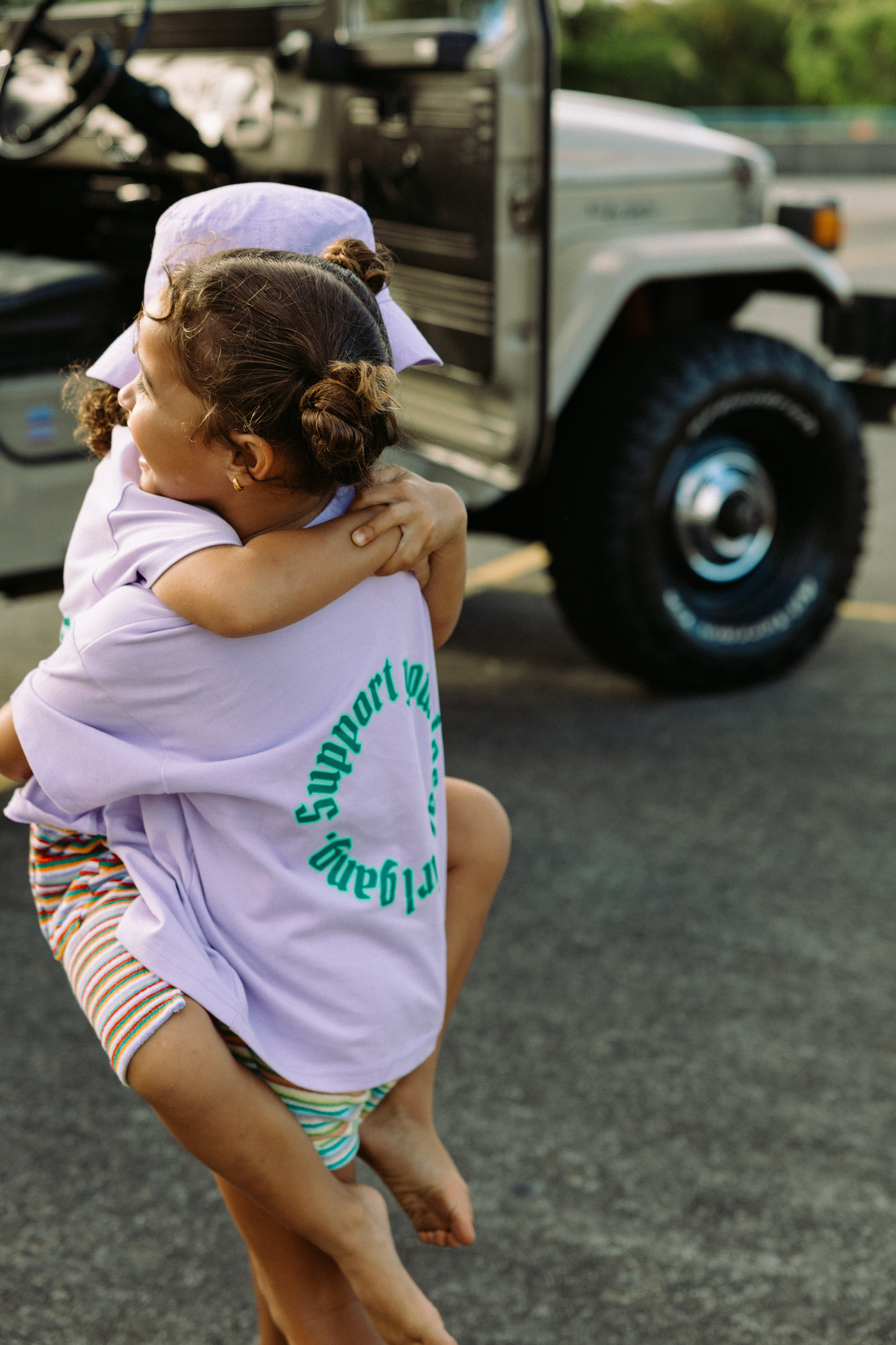 Support Your Local Girl Gang Tee – Lilac