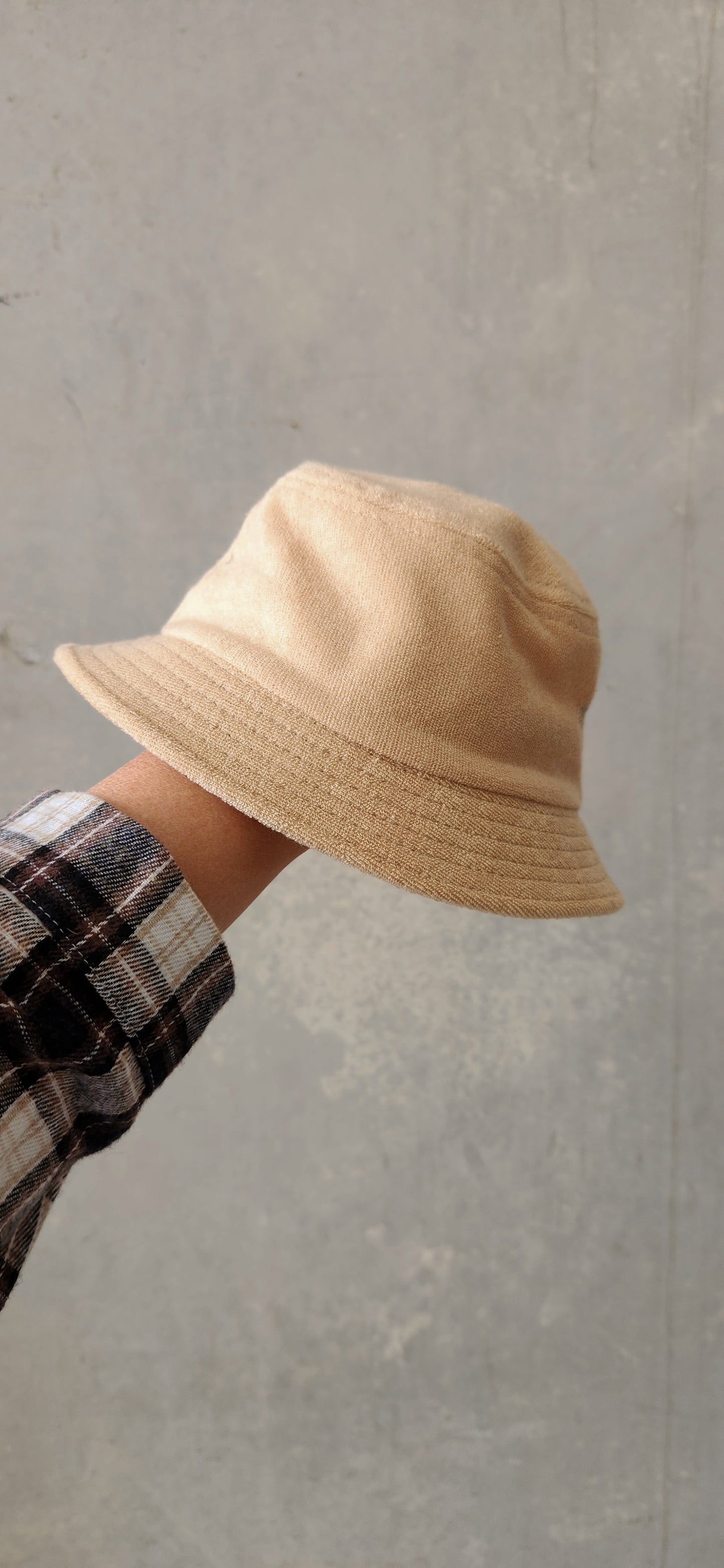 Terry towel bucket hat