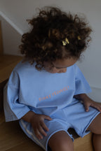 Relaxed Racer Shorts - Blue