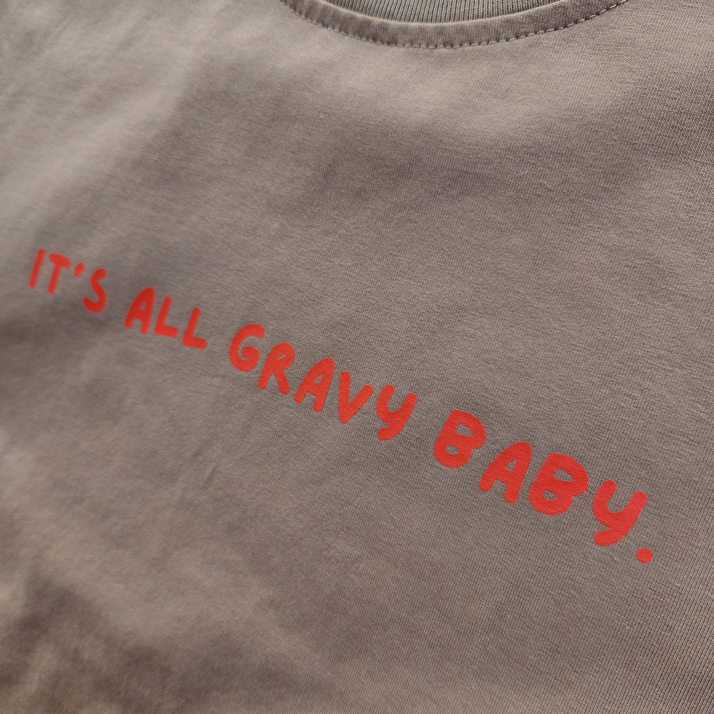 "It's all gravy baby" tshirt